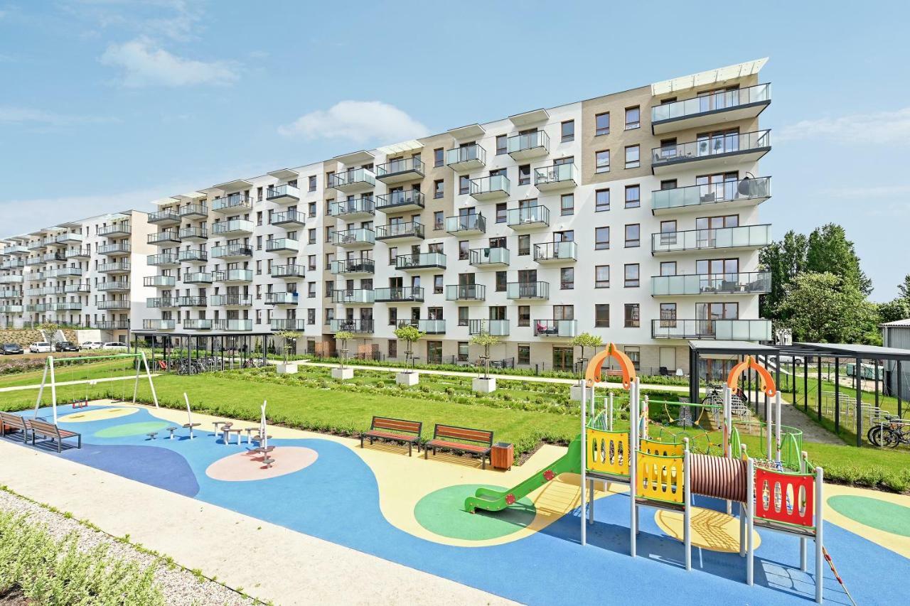 Luxury Voyage Apartments + Extra Bikes Danzig Exterior foto
